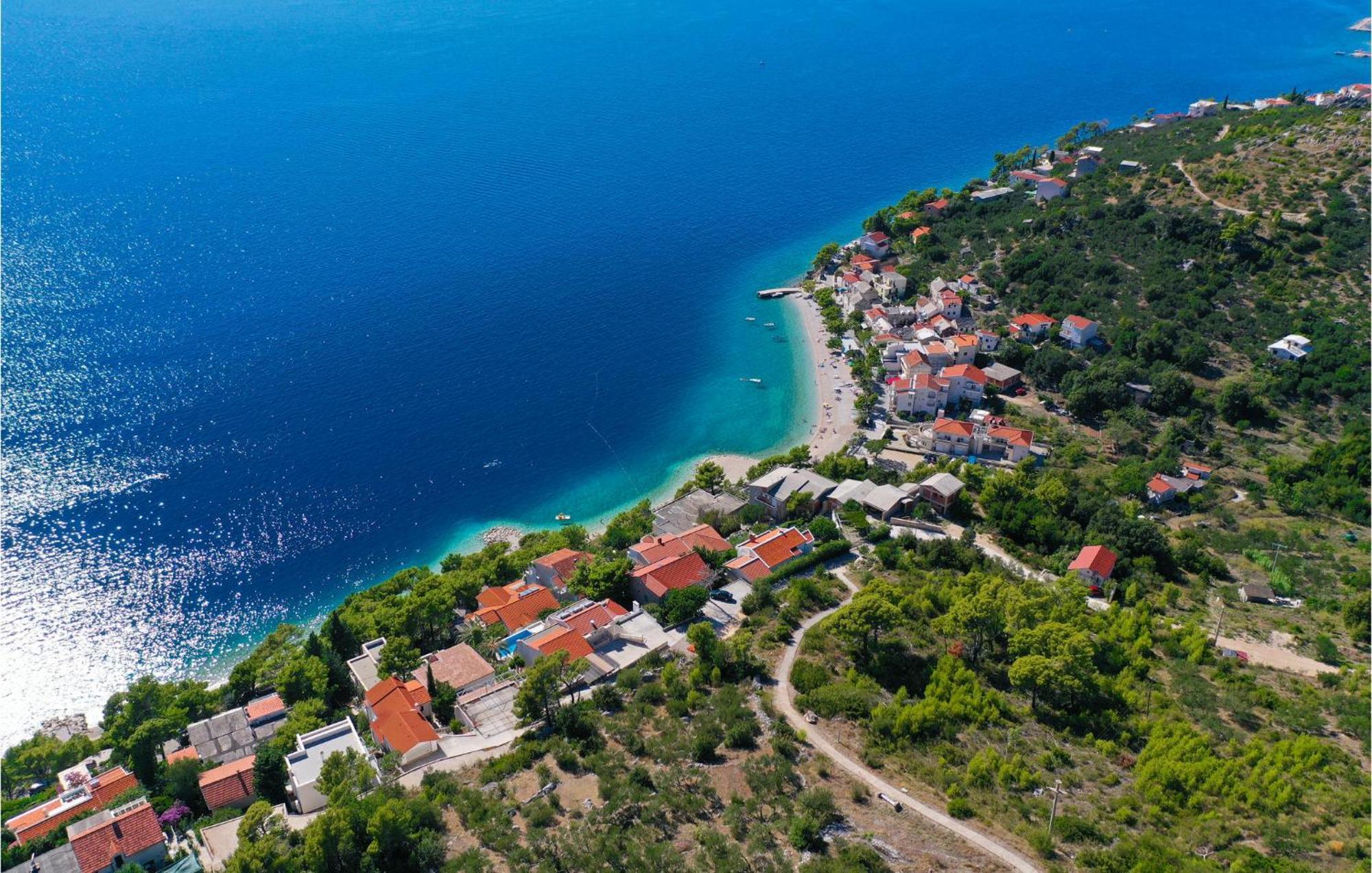 Nice Apartment In Krvavica With House Sea View Экстерьер фото